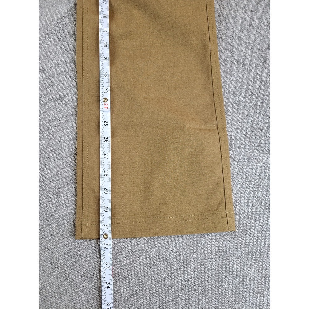 *NWT* Under Armour Pants Women 6 Brown Cargo Tactical Patrol Ripstop Loose Storm - Picture 5 of 9